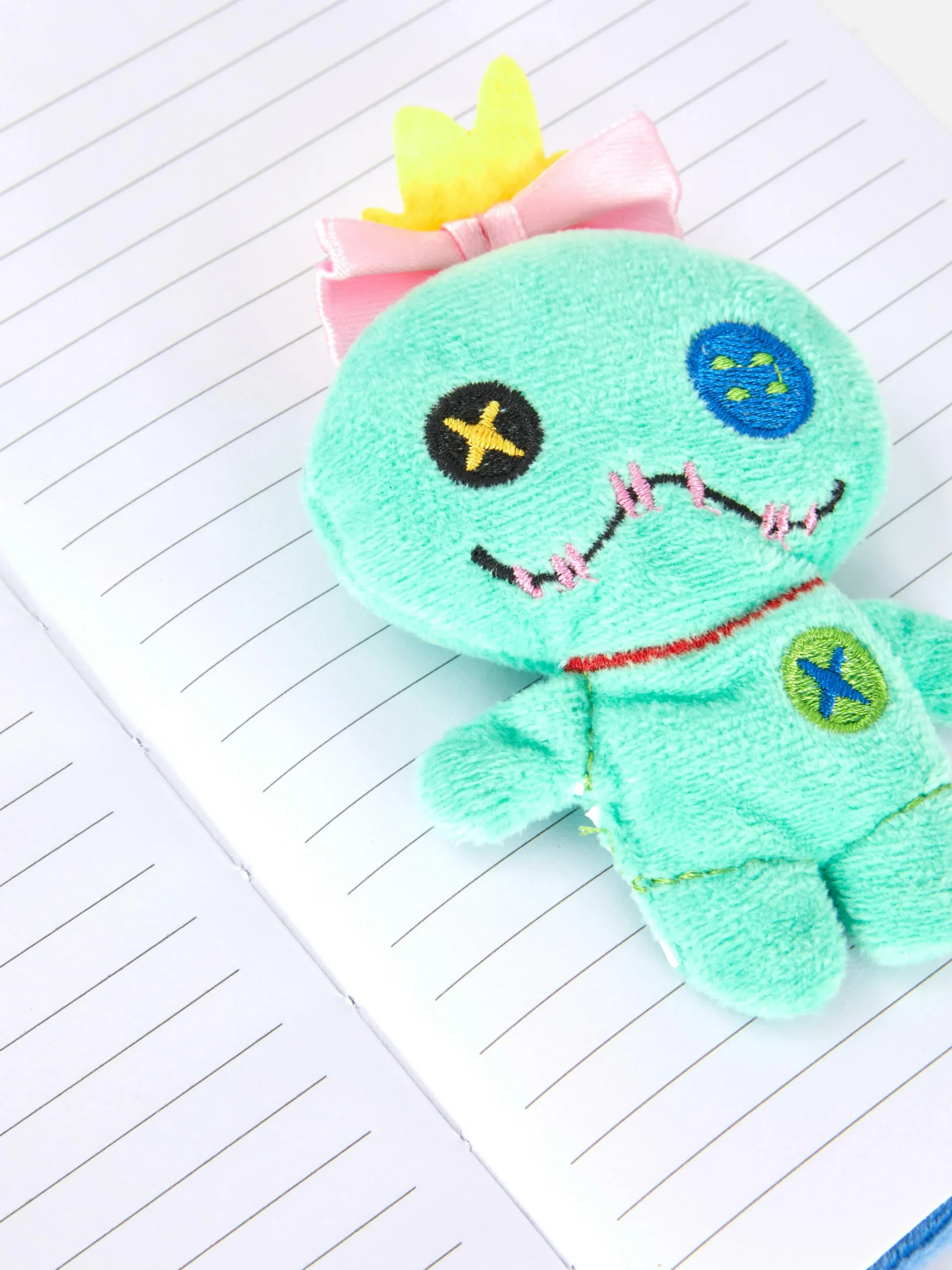 Agenda En Peluche Disney Stitch Et Souillon