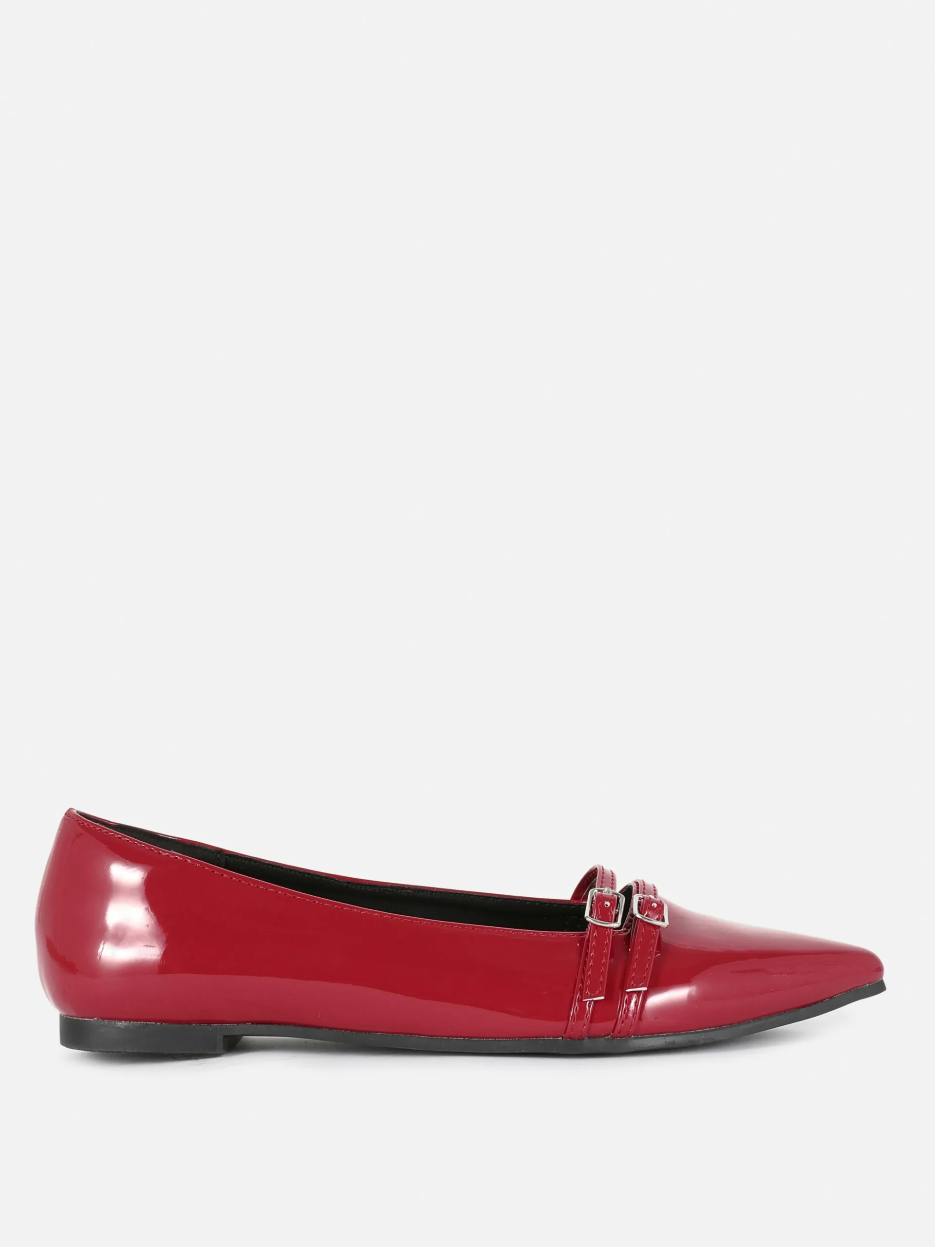 Ballerines Vernies à Bout Pointu