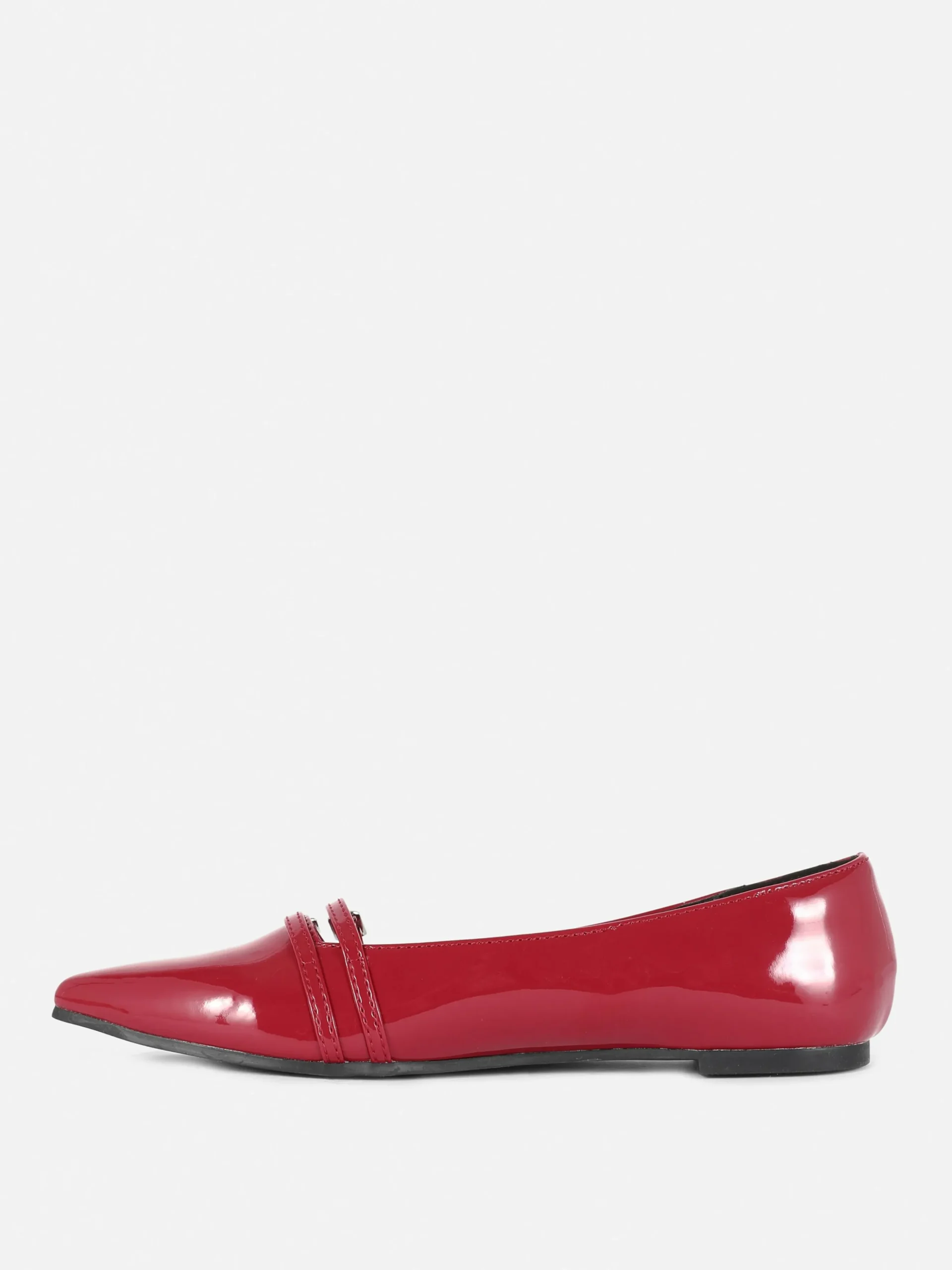 Ballerines Vernies à Bout Pointu