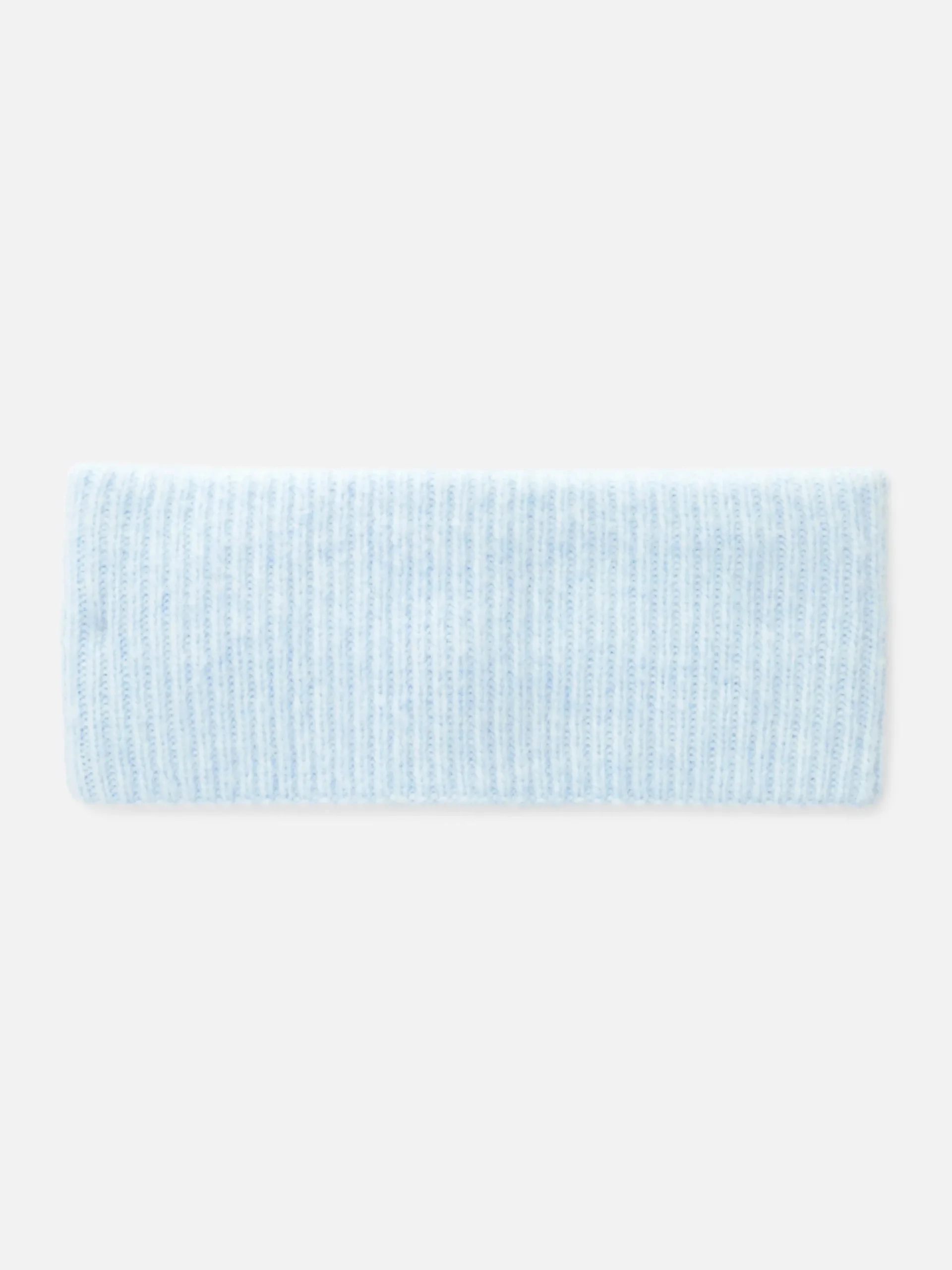 Bandeau En Maille Côtelée