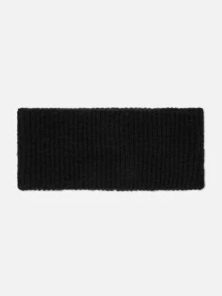 Bandeau En Maille Côtelée