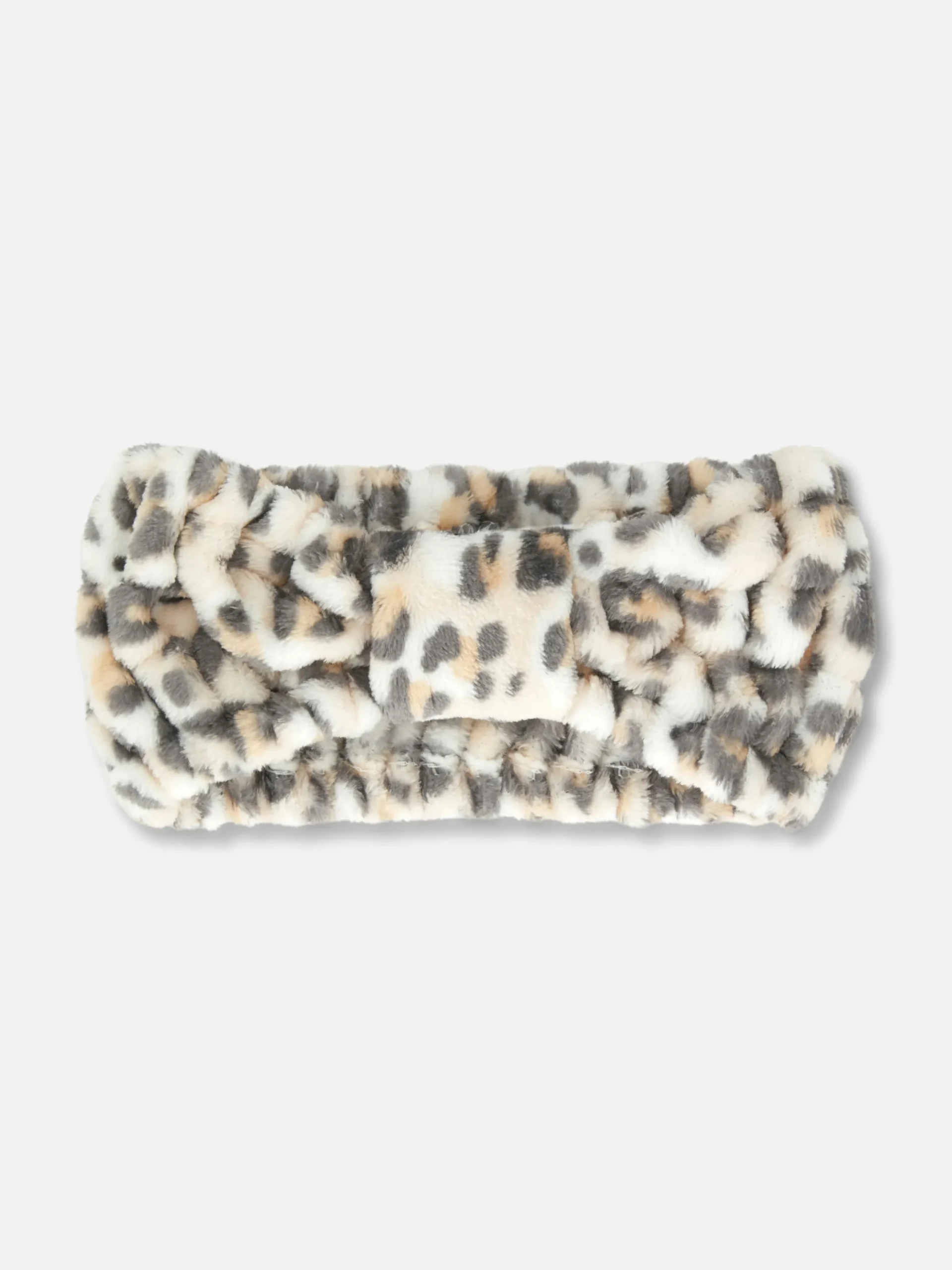 Bandeau Noué à Motif Léopard