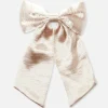 Barrette à Nœud Texturé