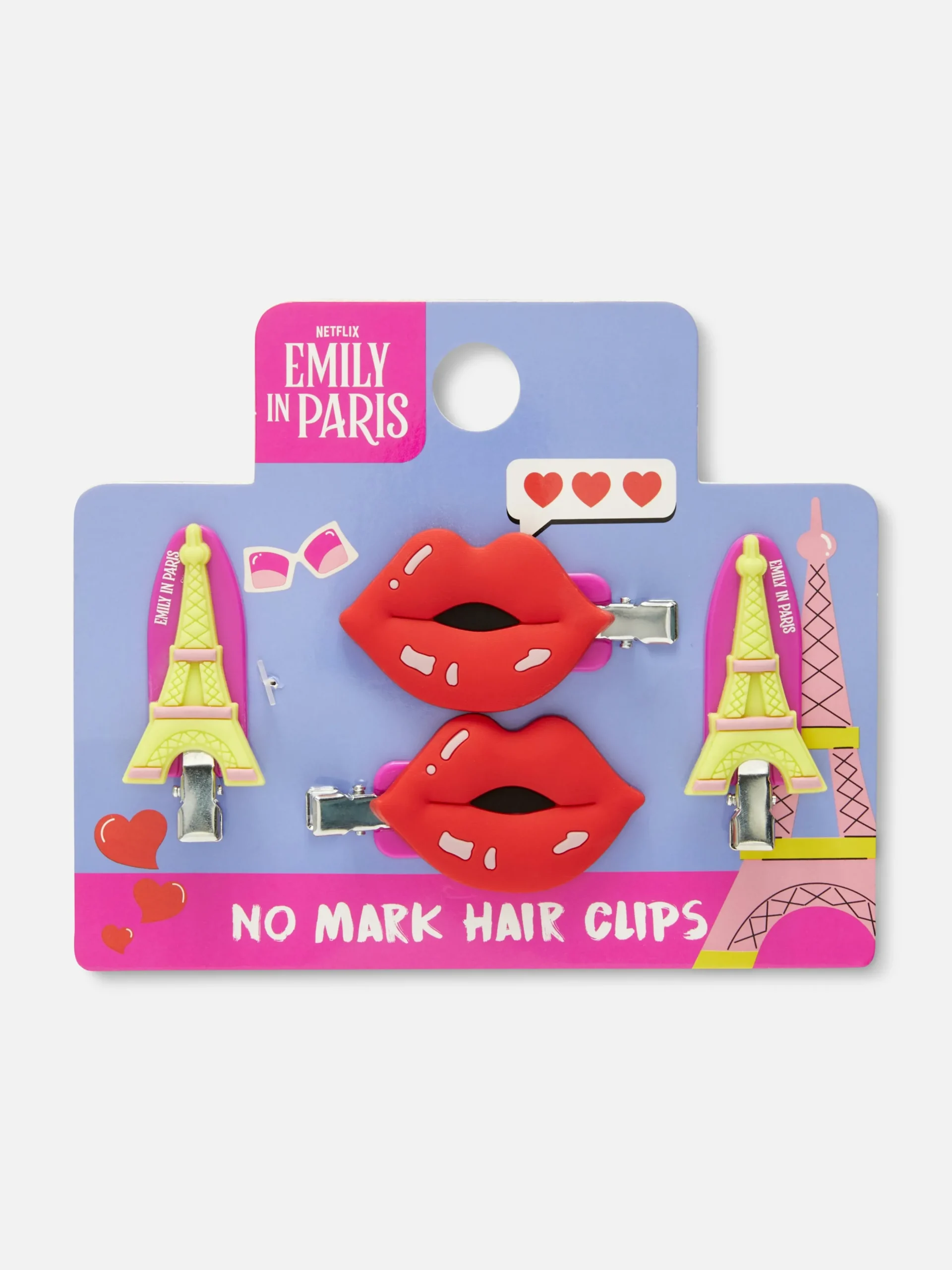 Barrettes Sans Pli Emily In Paris