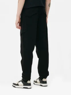 Bas De Jogging Cargo Stretch à Coupe Décontractée