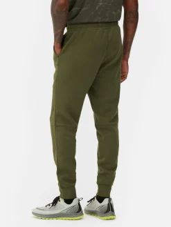 Bas De Jogging Contrecollé Coupe Slim