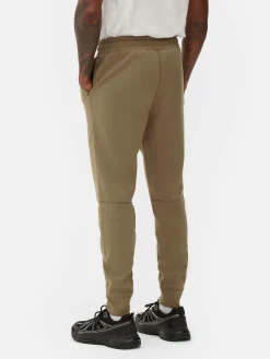 Bas De Jogging Contrecollé Coupe Slim