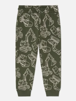 Bas De Jogging Graphique Avec Cordon De Serrage à Coordonner