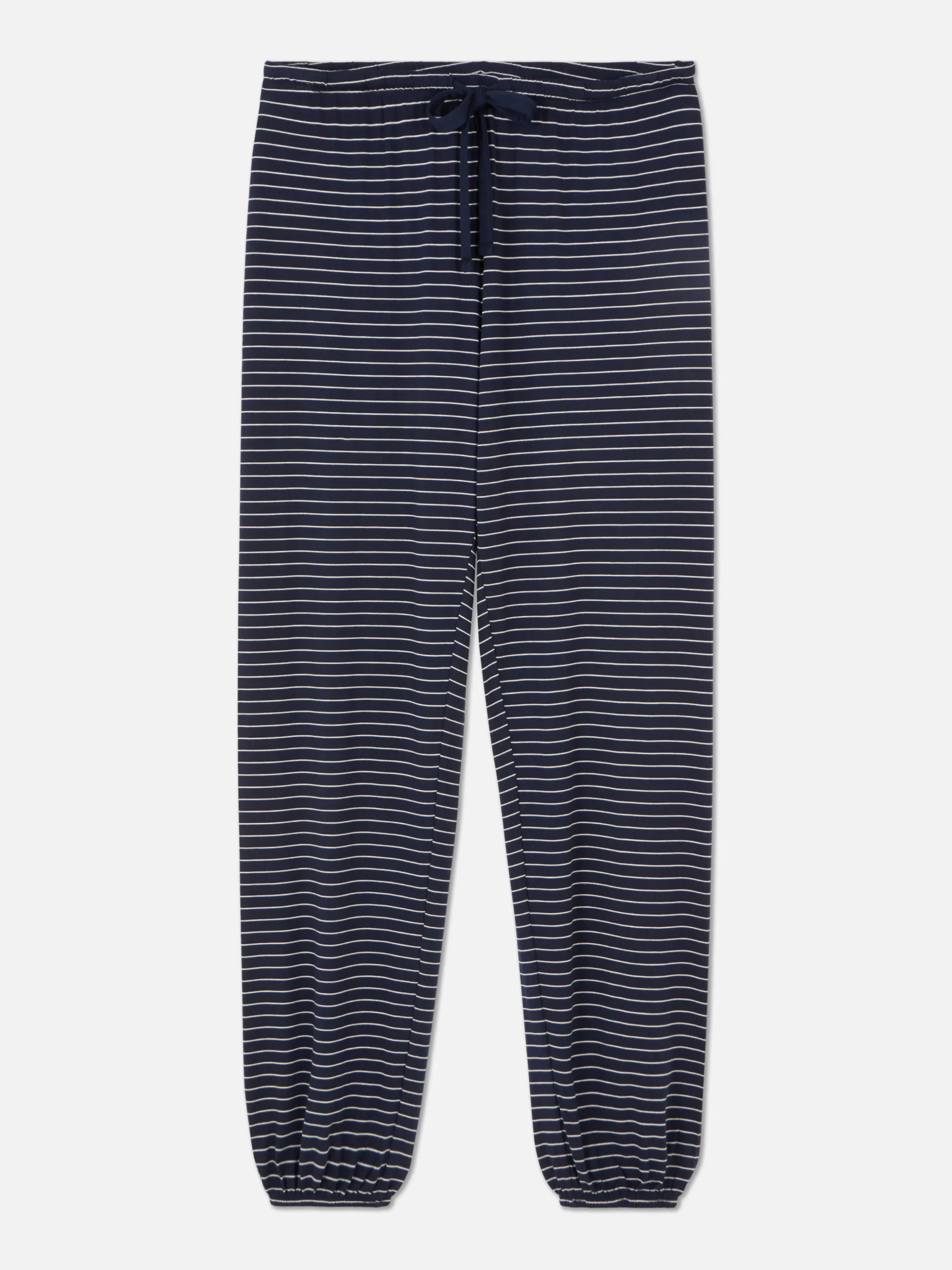 Bas De Pyjama Jogging à Rayures