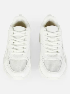 Baskets De Sport à Empiècements En Maille