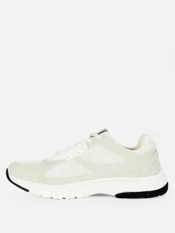 Baskets Sport à Empiècements Multiples