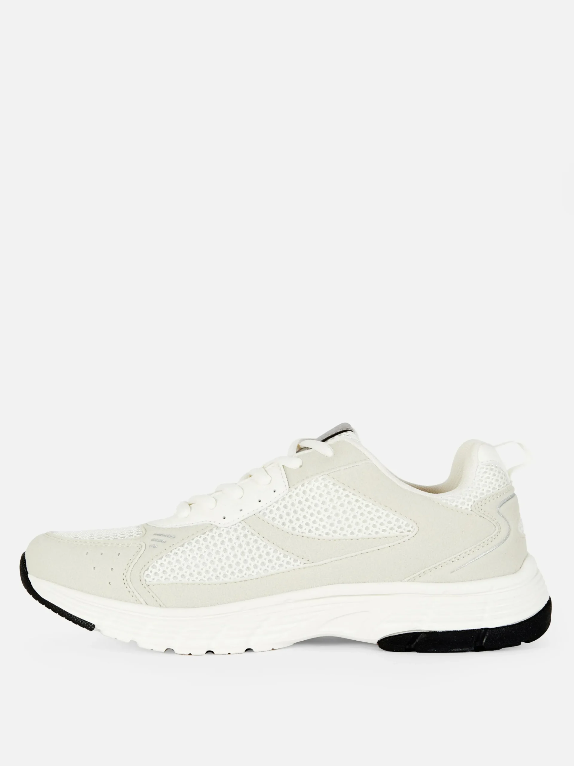 Baskets Sport à Empiècements Multiples