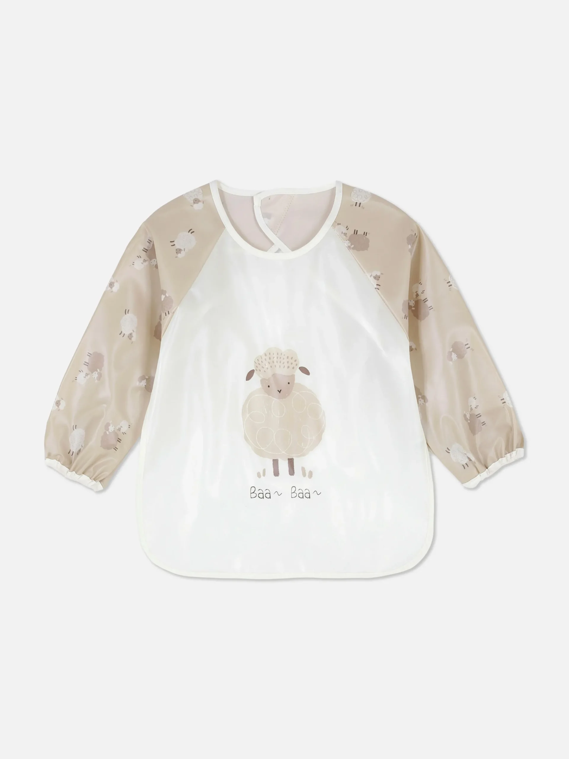 Bavoir Tablier à Motif Mouton