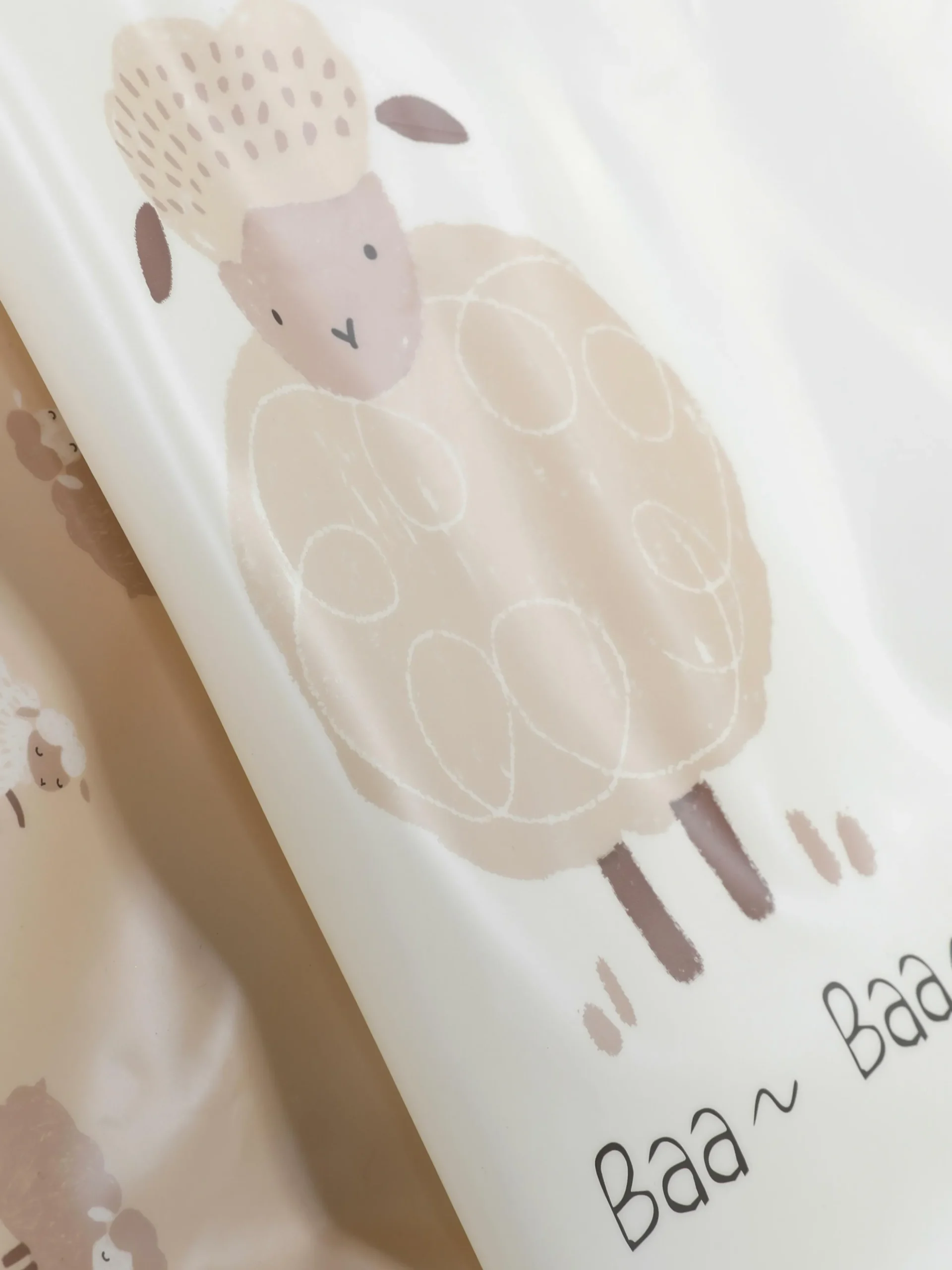 Bavoir Tablier à Motif Mouton