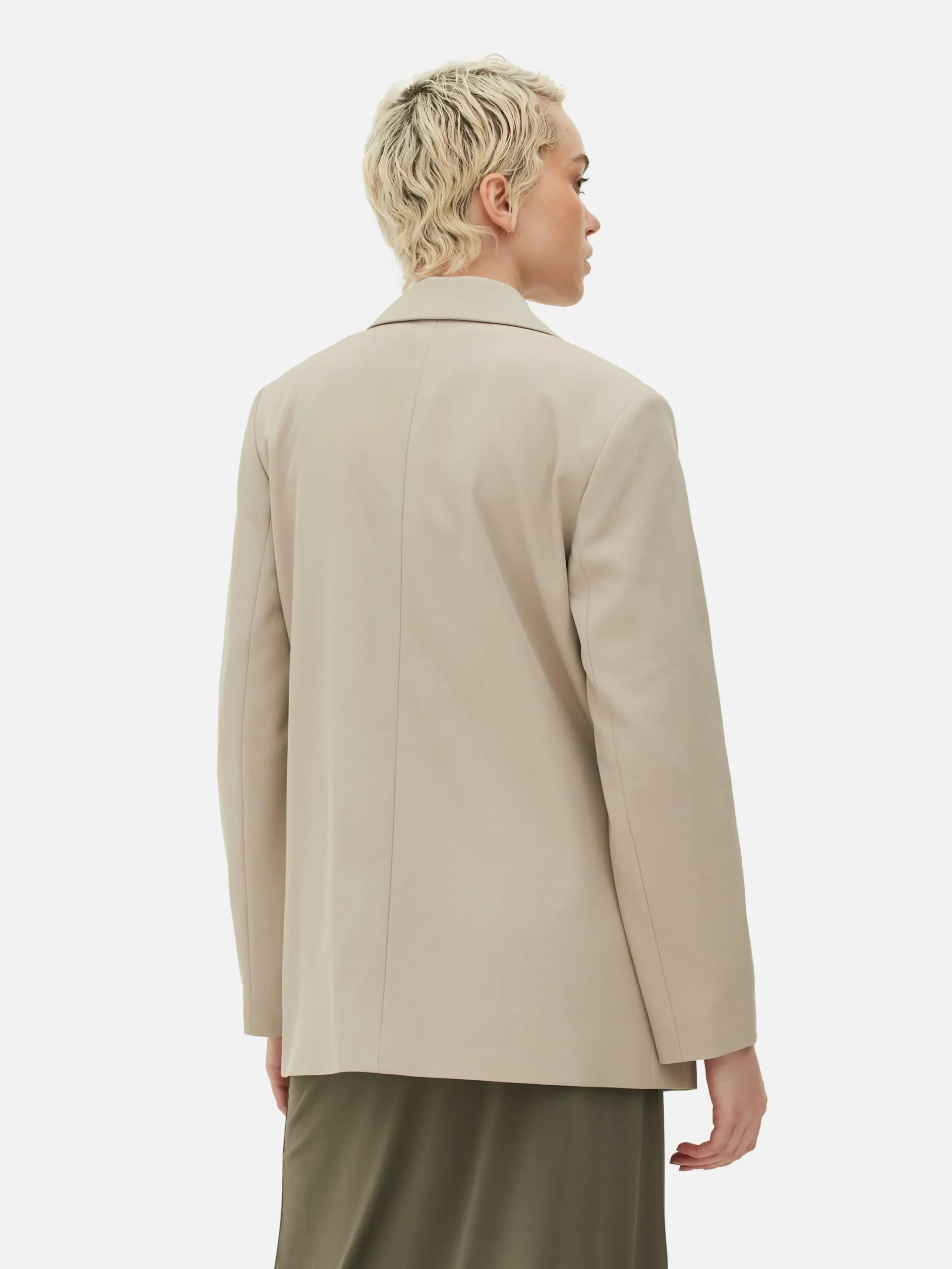 Blazer à Boutonnage Simple à Coordonner