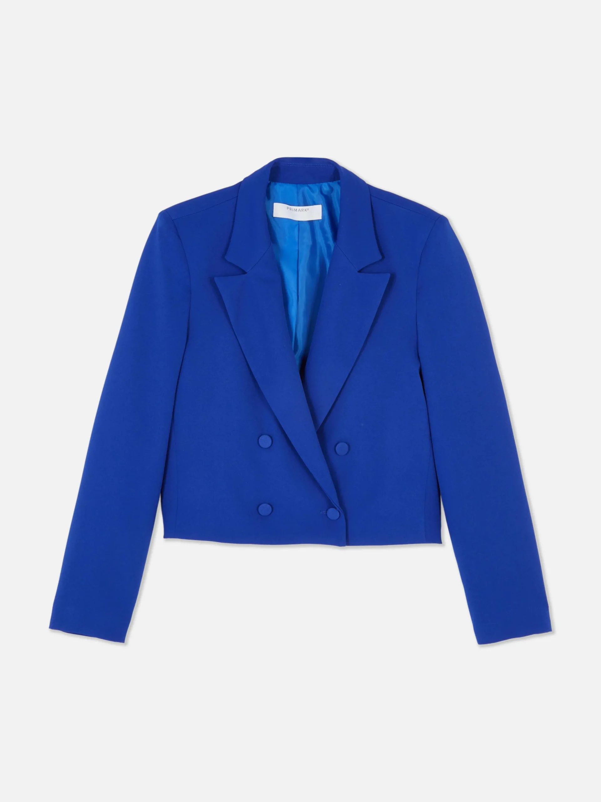 Blazer Court à Boutonnage Croisé à Coordonner