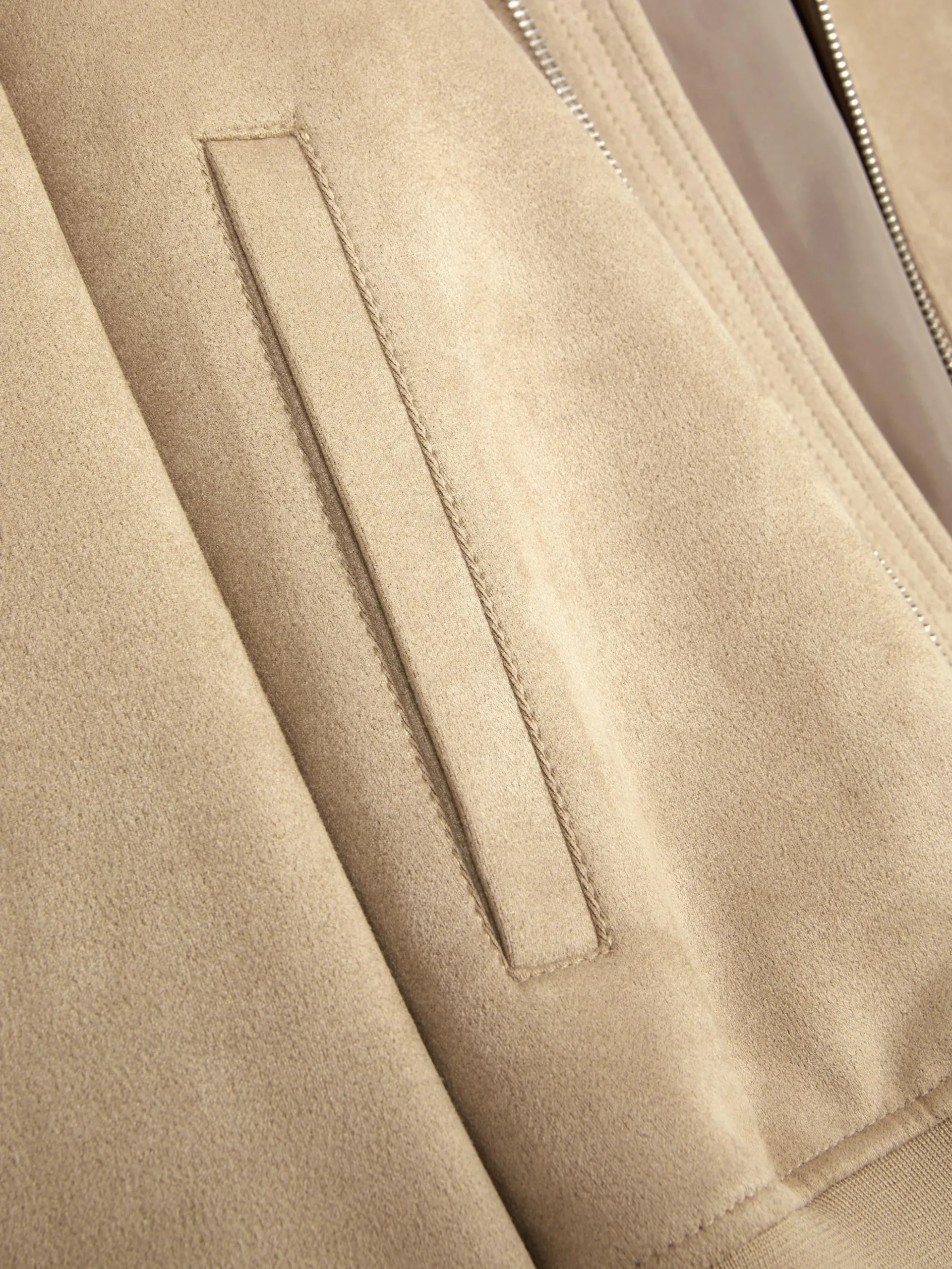 Blouson Bomber En Suédine