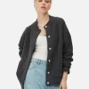 Blouson Bomber Tricoté Oversize