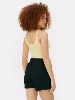 Body Côtelé Sans Coutures à Décolleté