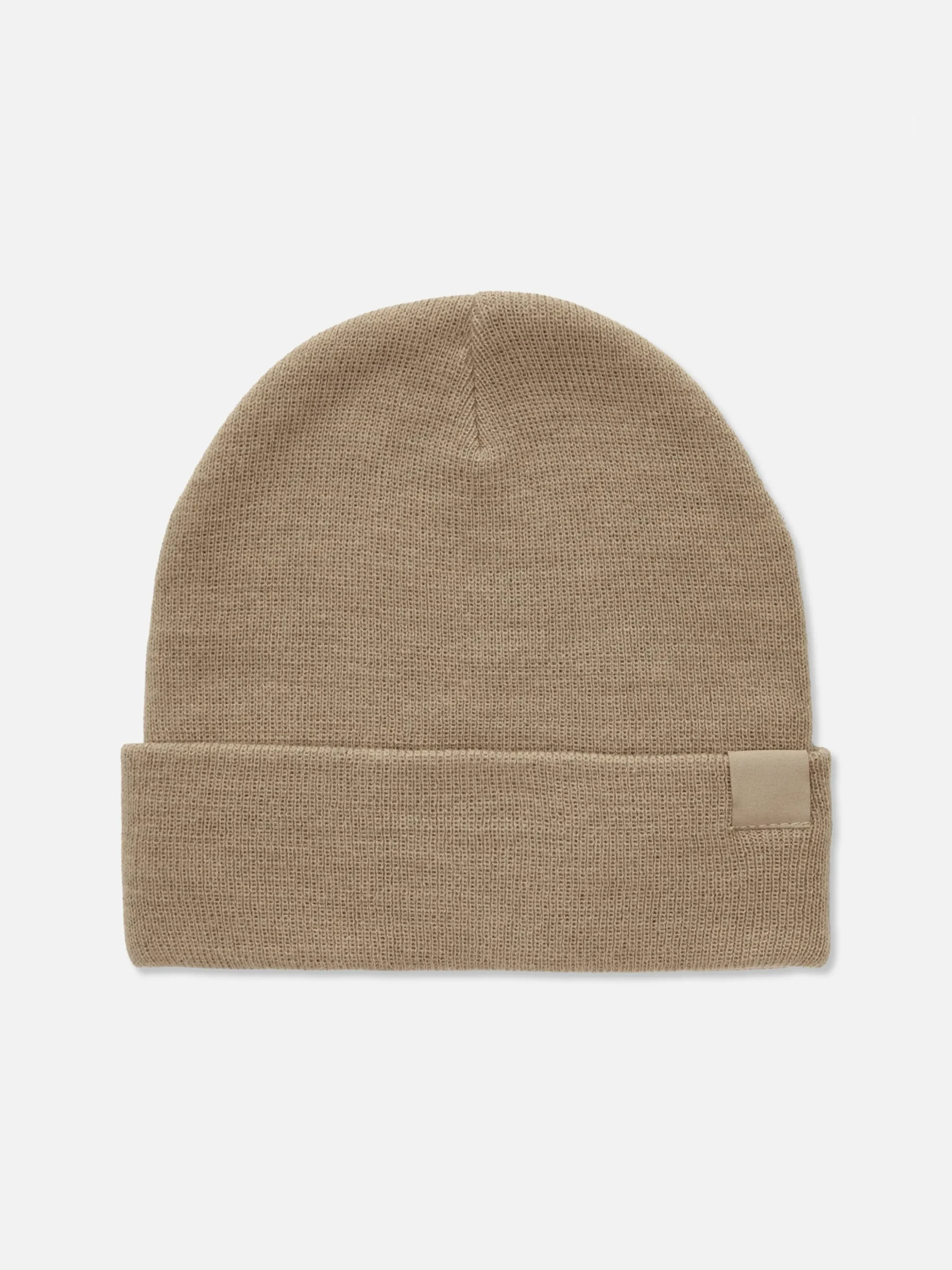 Bonnet En Maille Fine à Revers