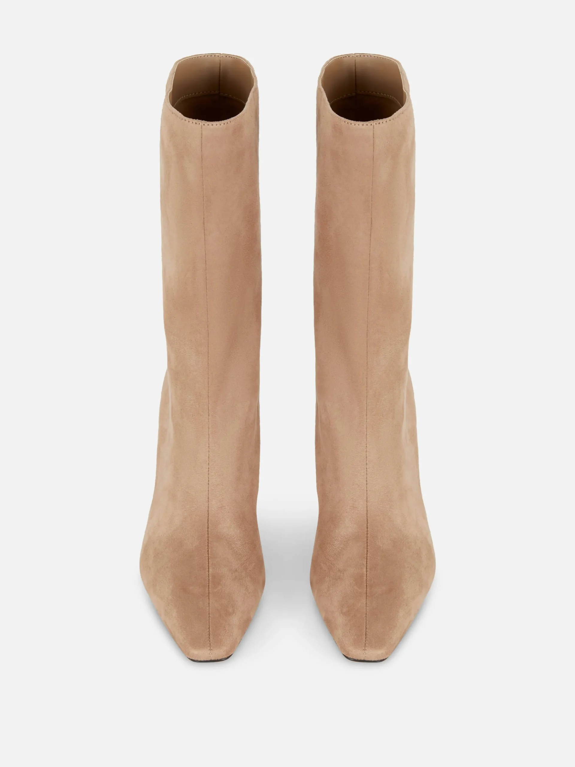 Bottes à Talons Aiguilles En Suédine