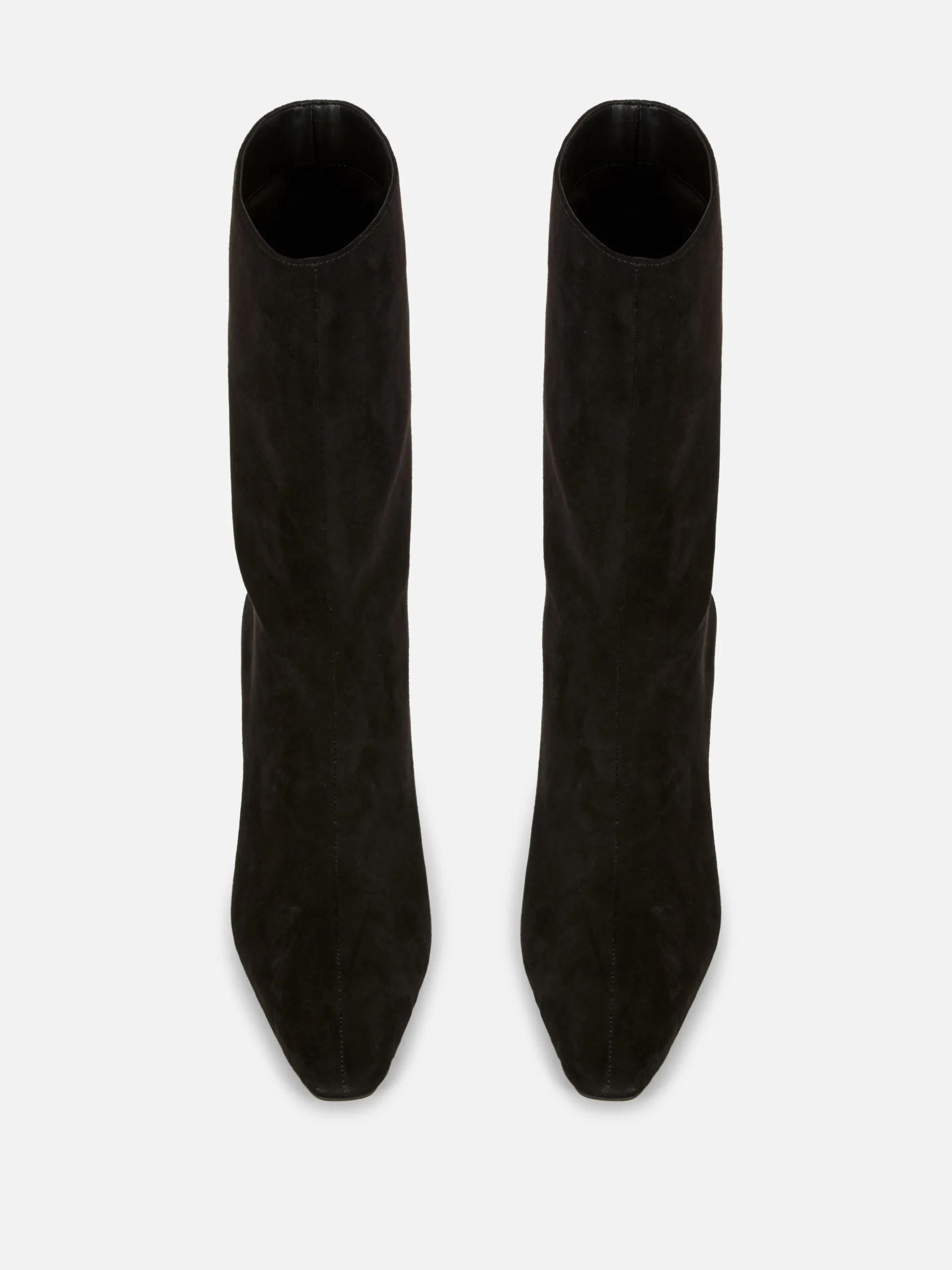 Bottes à Talons Aiguilles En Suédine