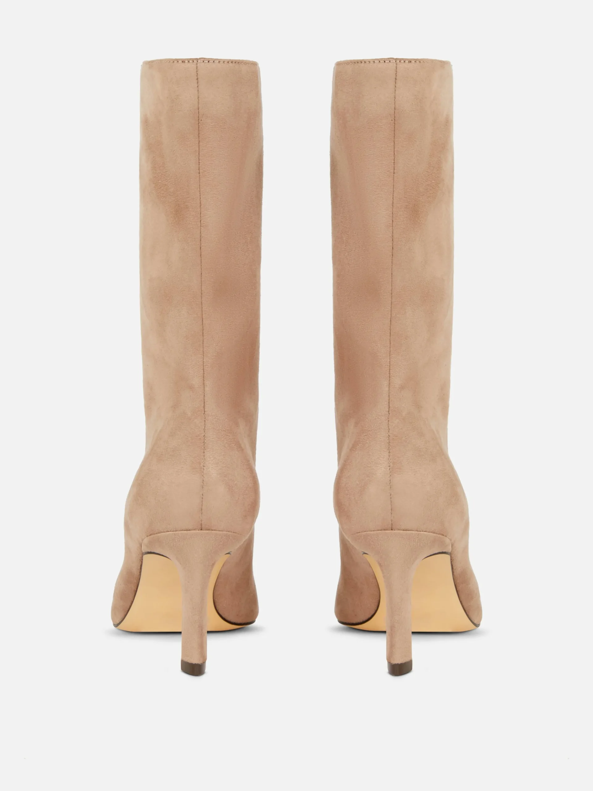 Bottes à Talons Aiguilles En Suédine