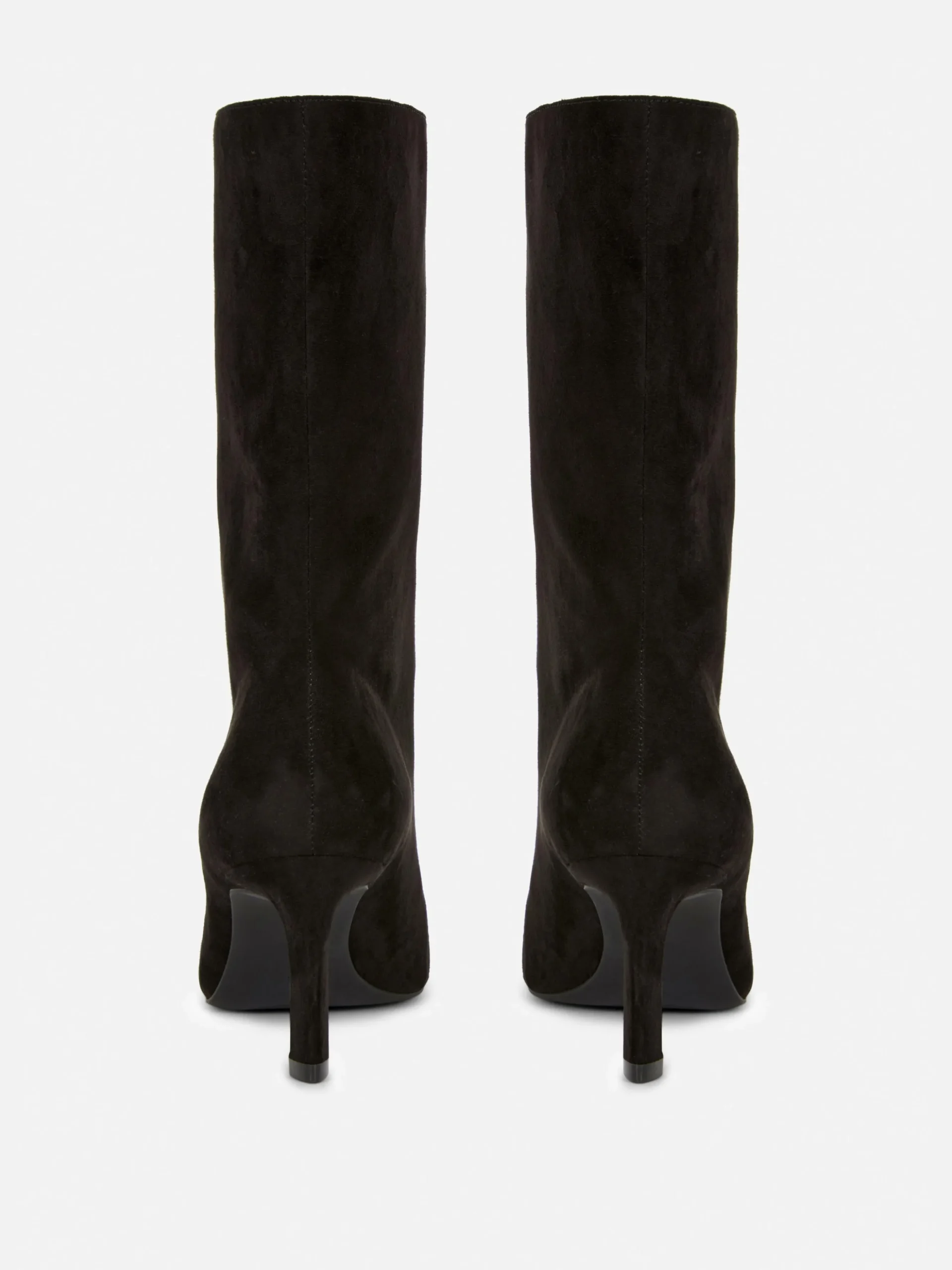 Bottes à Talons Aiguilles En Suédine