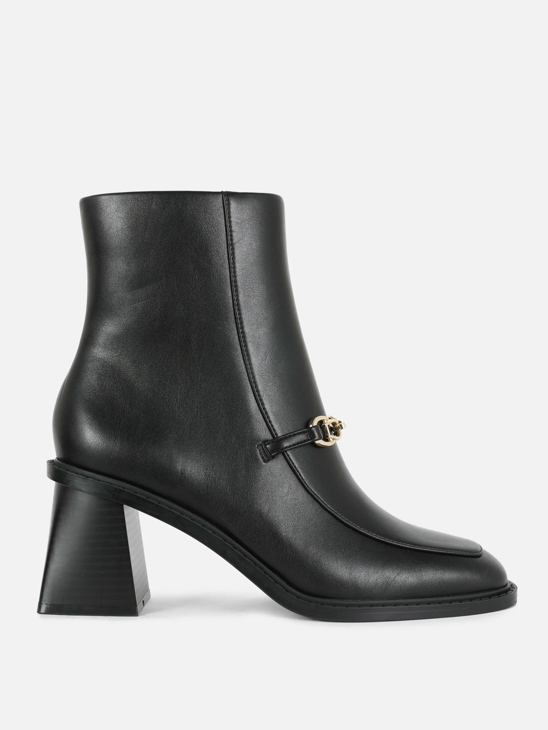 Bottes à Talons Carrés Et Détail Chaîne Rita Ora