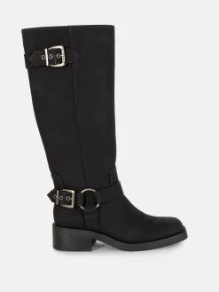 Bottes De Motard à Bout Carré