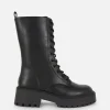 Bottes De Motard épaisses à Lacets