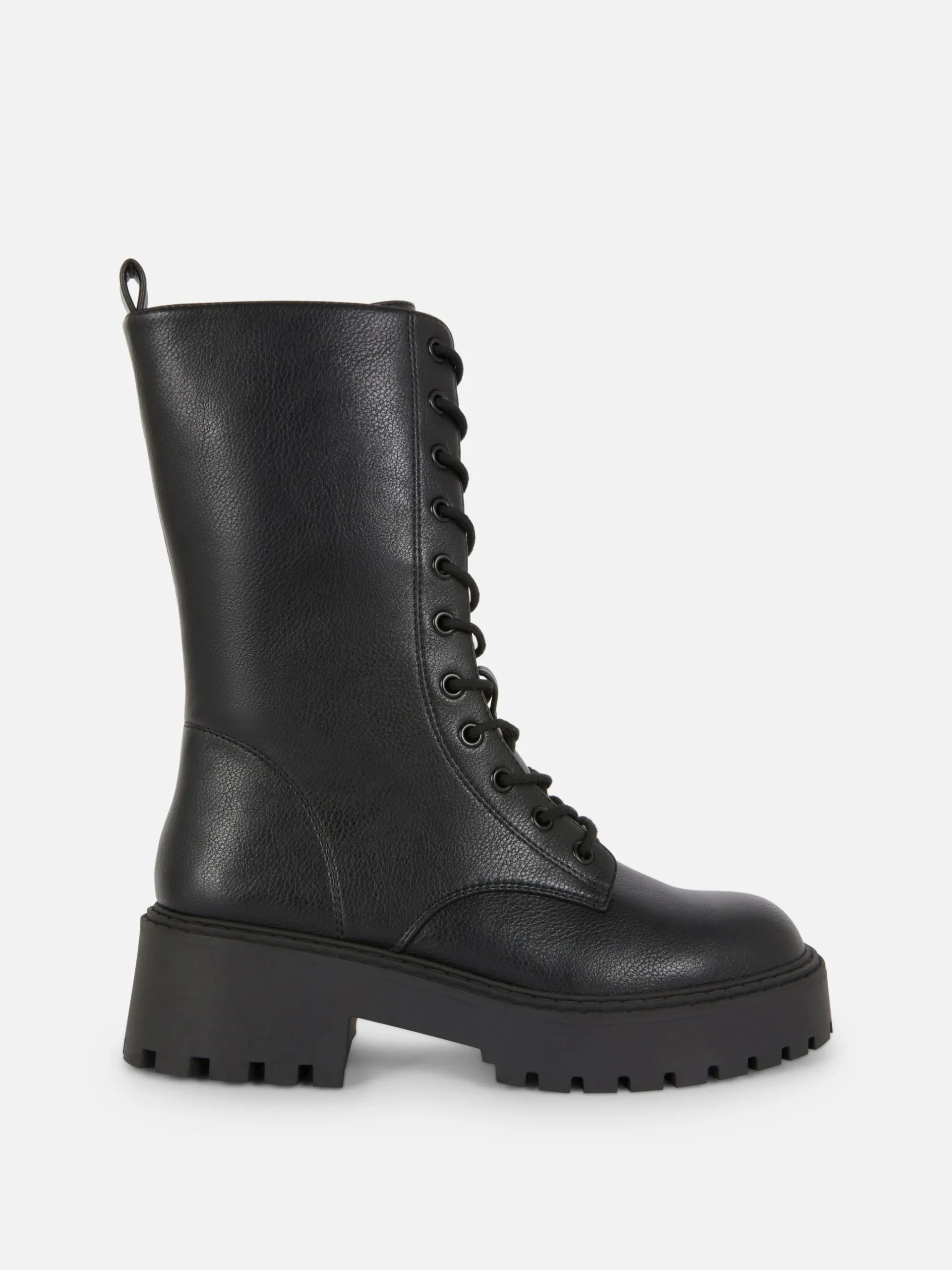 Bottes De Motard épaisses à Lacets