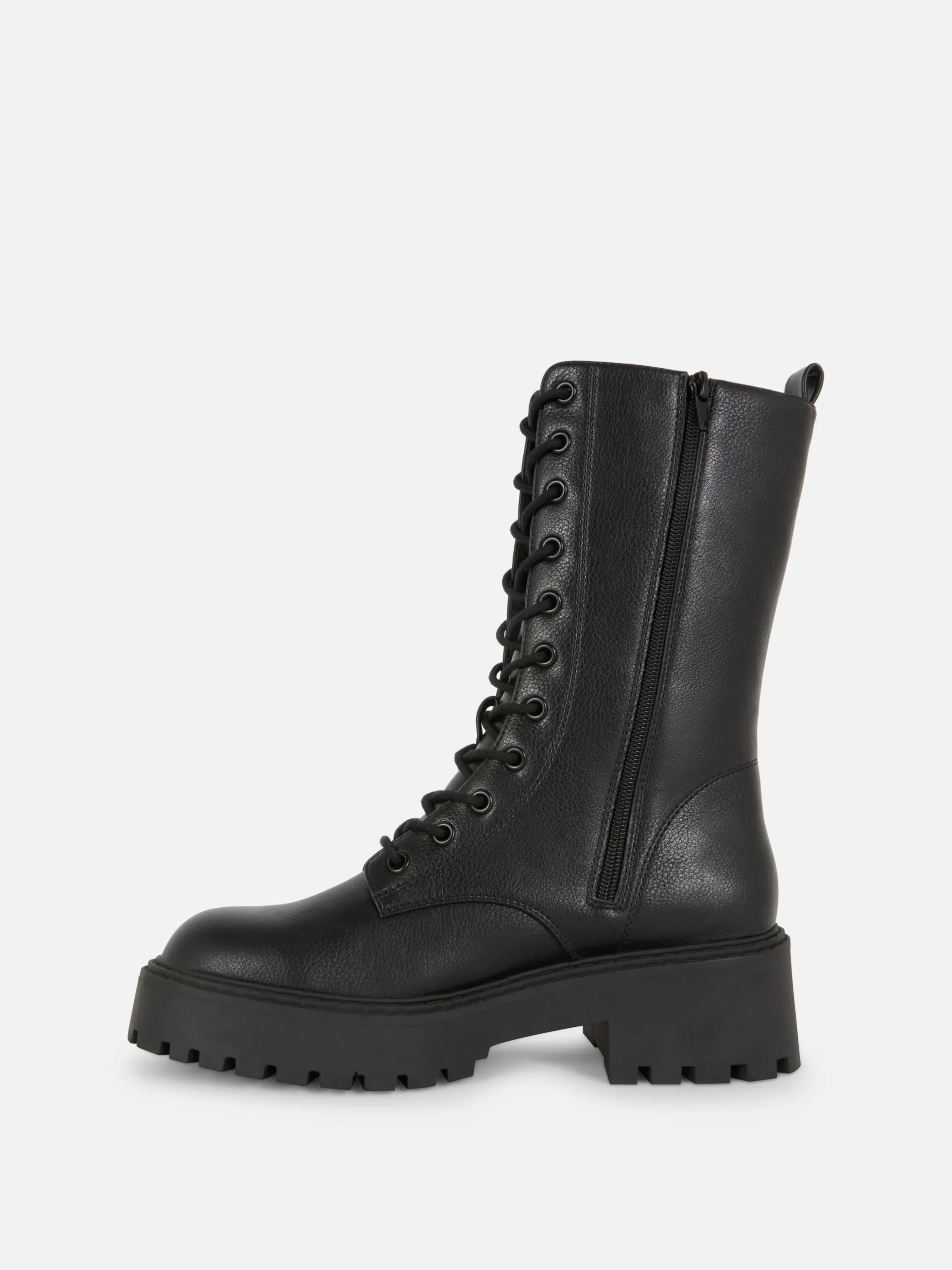 Bottes De Motard épaisses à Lacets