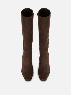 Bottes Hauteur Genou à Talon