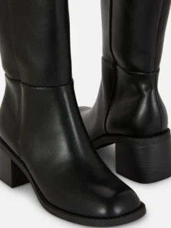 Bottes Hauteur Genou à Talon