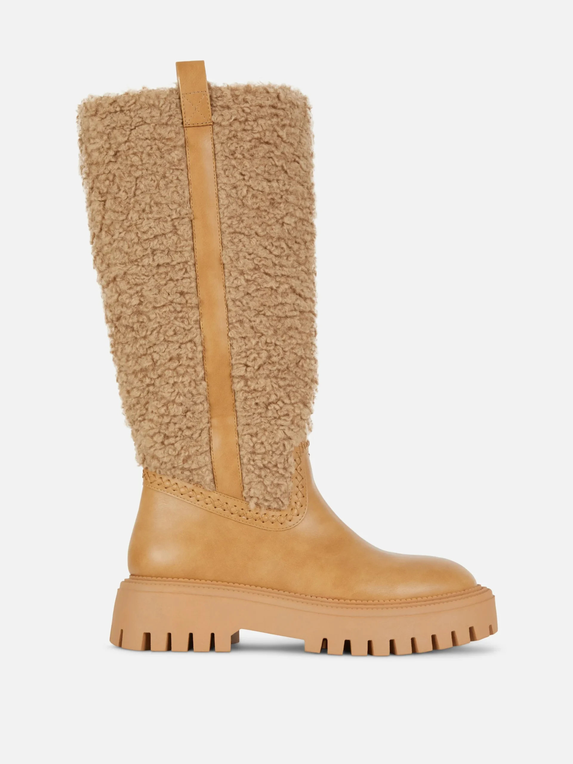 Bottes Montantes Effet Mouton Retourné Rita Ora