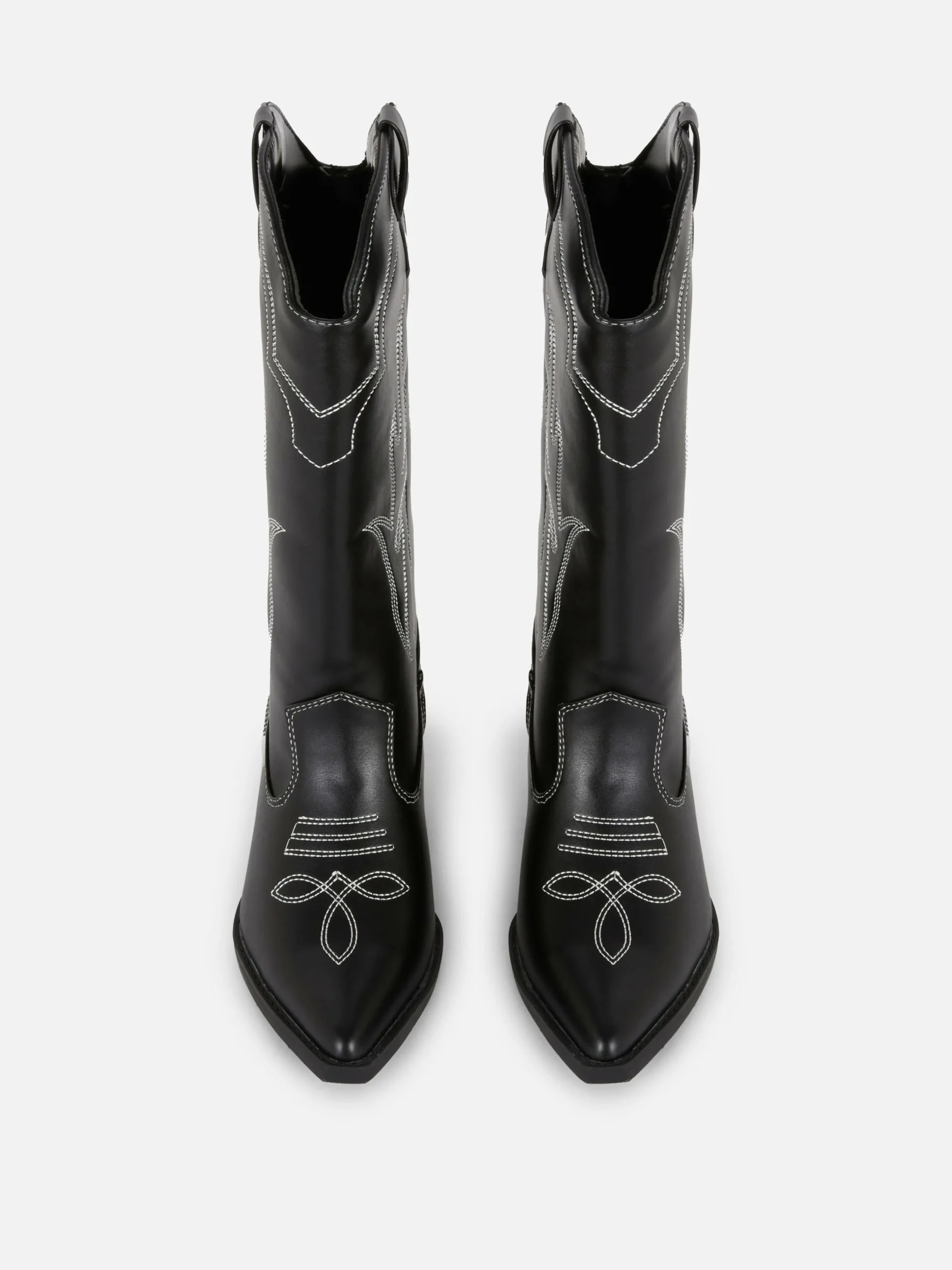 Bottes Santiags En Simili Cuir