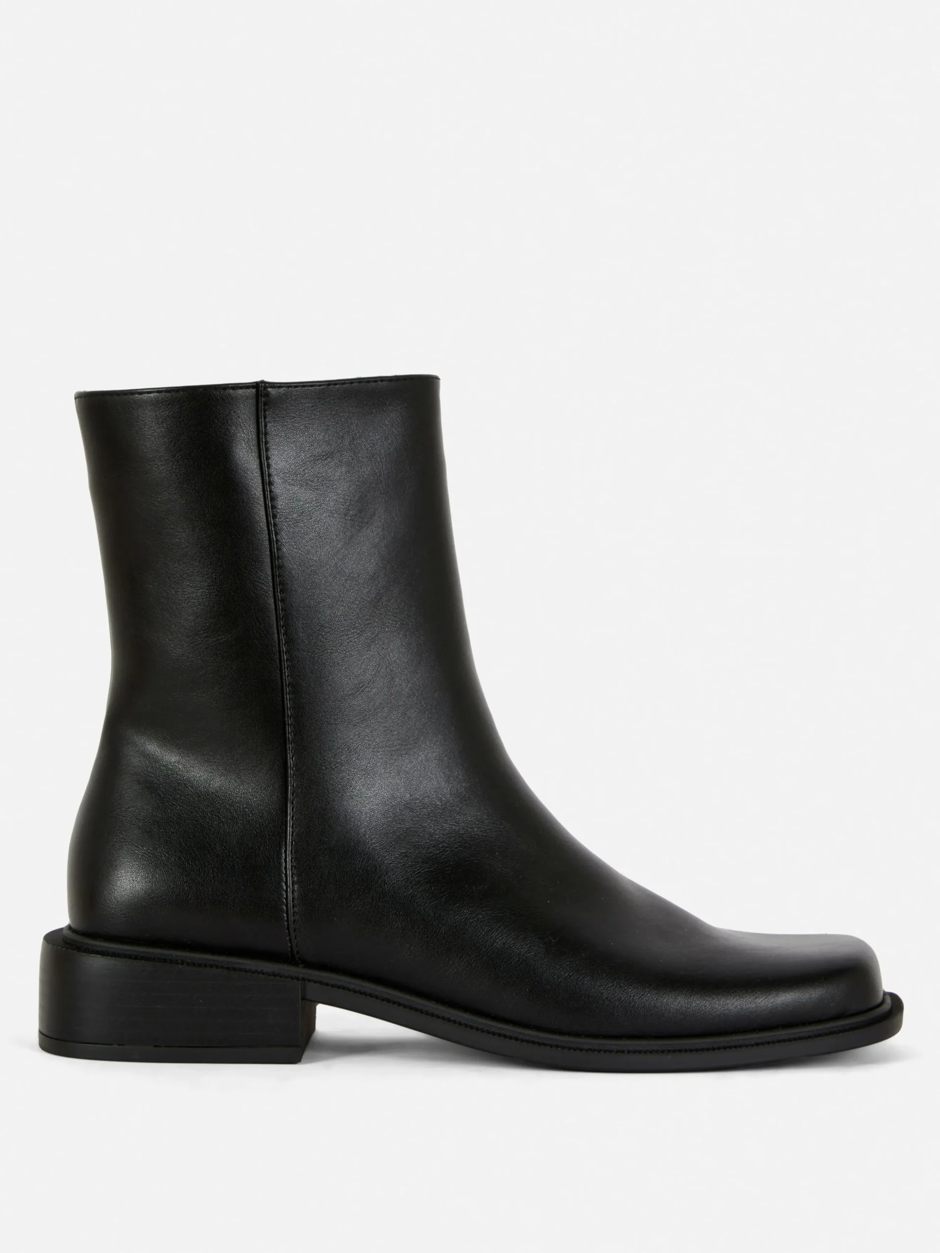 Bottines à Bout Carré