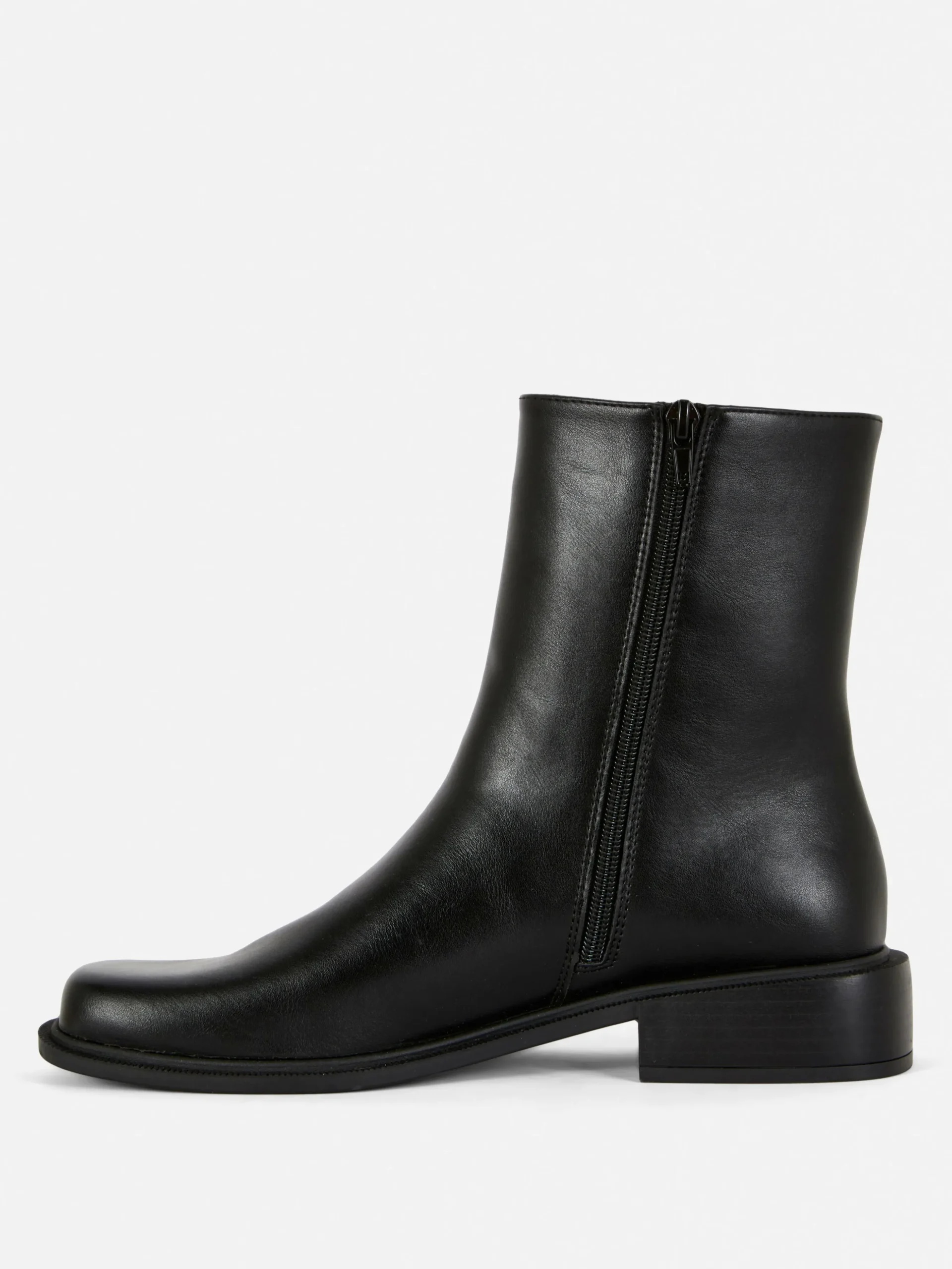 Bottines à Bout Carré