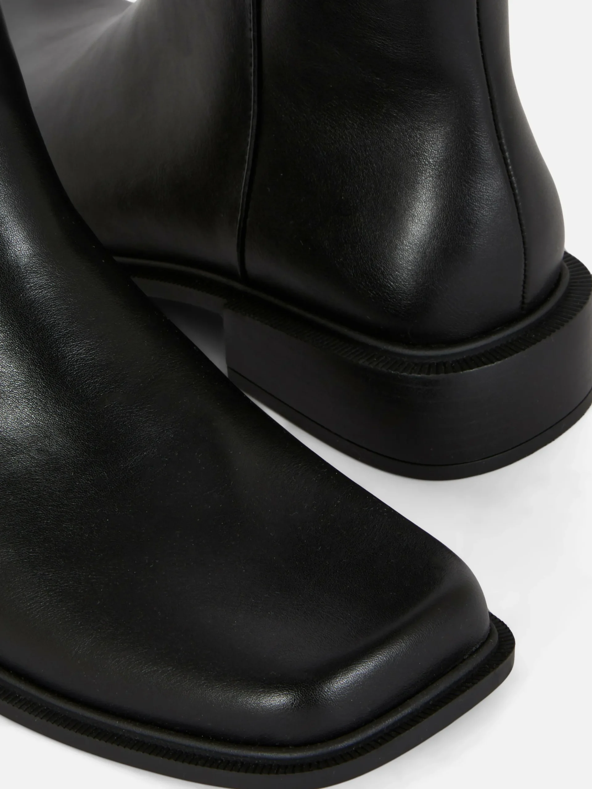 Bottines à Bout Carré