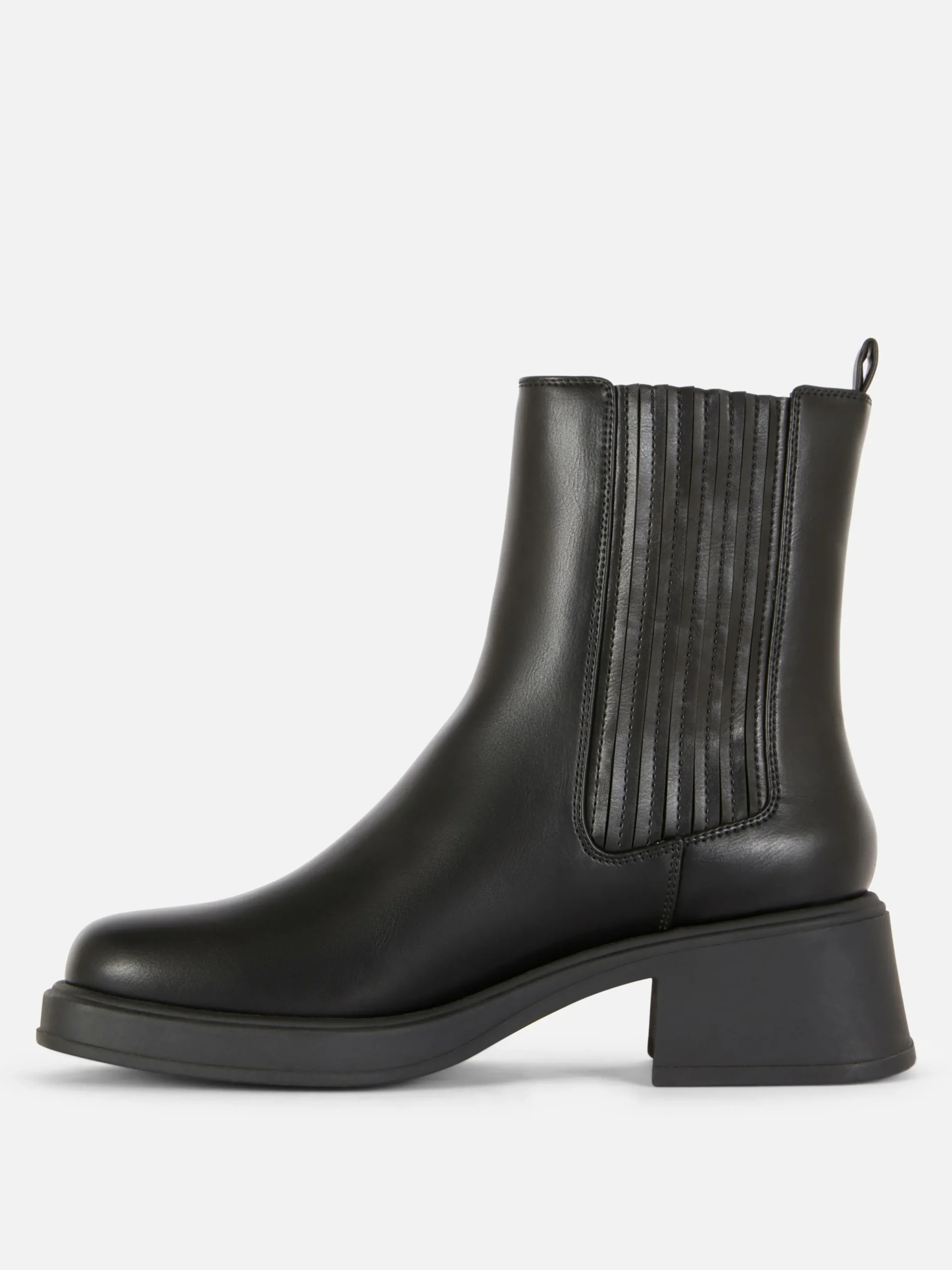 Bottines Chelsea à Talon Bloc