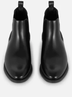 Bottines Chelsea En Simili Cuir