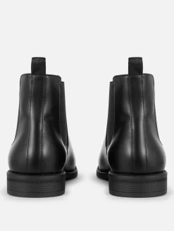 Bottines Chelsea En Simili Cuir