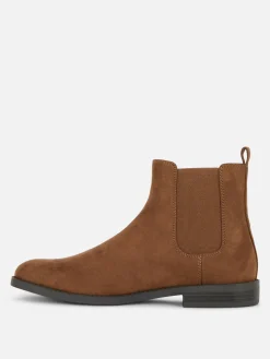 Bottines Chelsea En Suédine