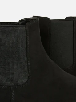 Bottines Chelsea En Suédine