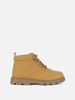 Bottines De Travail Zippées