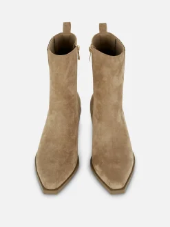 Bottines Western à Talons Bas
