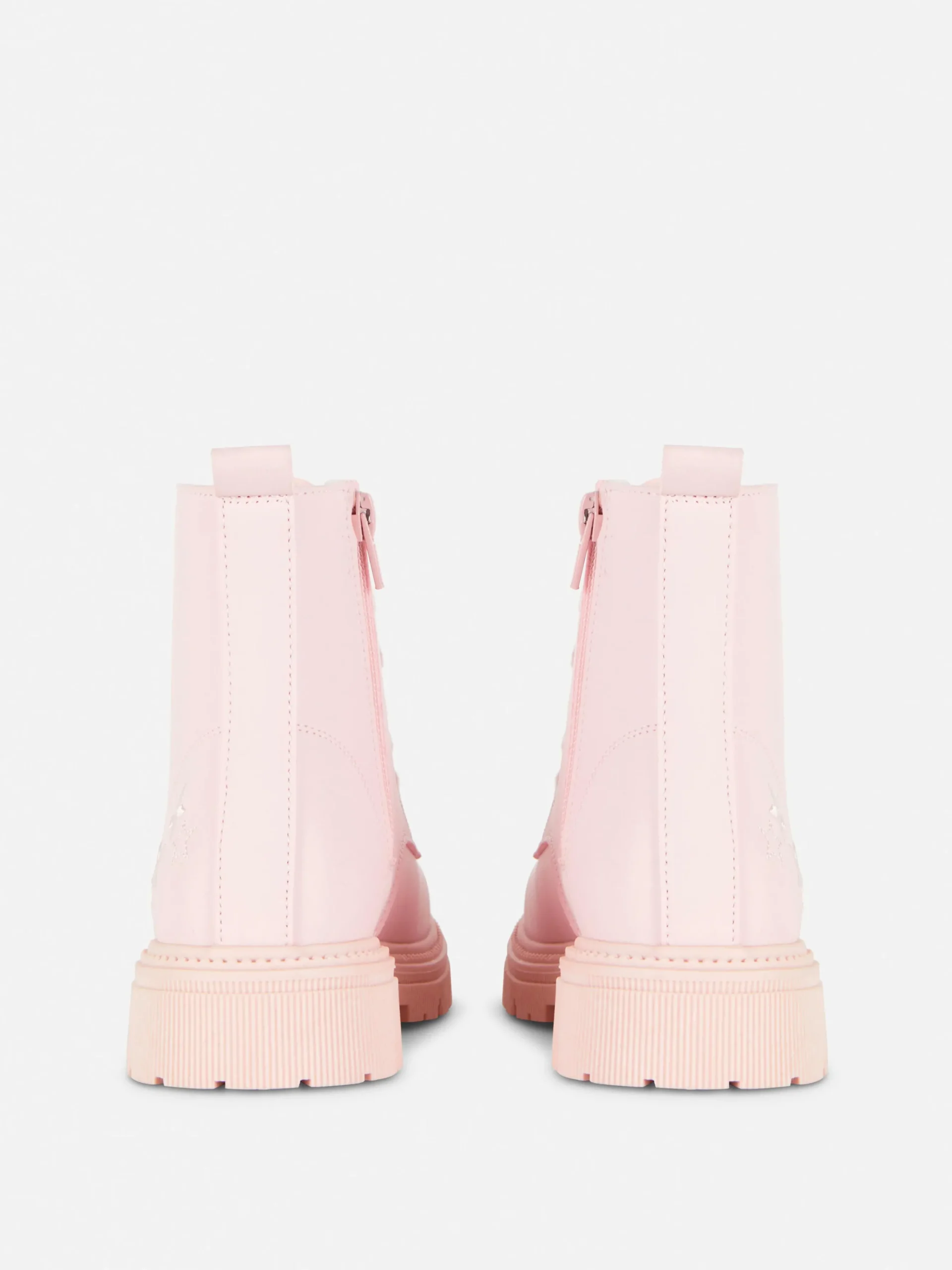 Bottines Zippées à Semelle épaisse