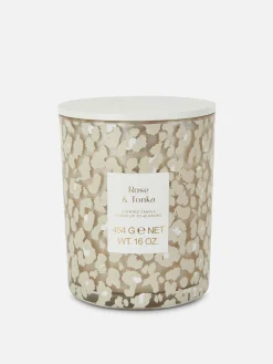Bougie Parfumée à Double Mèche Dans Un Pot à Couvercle