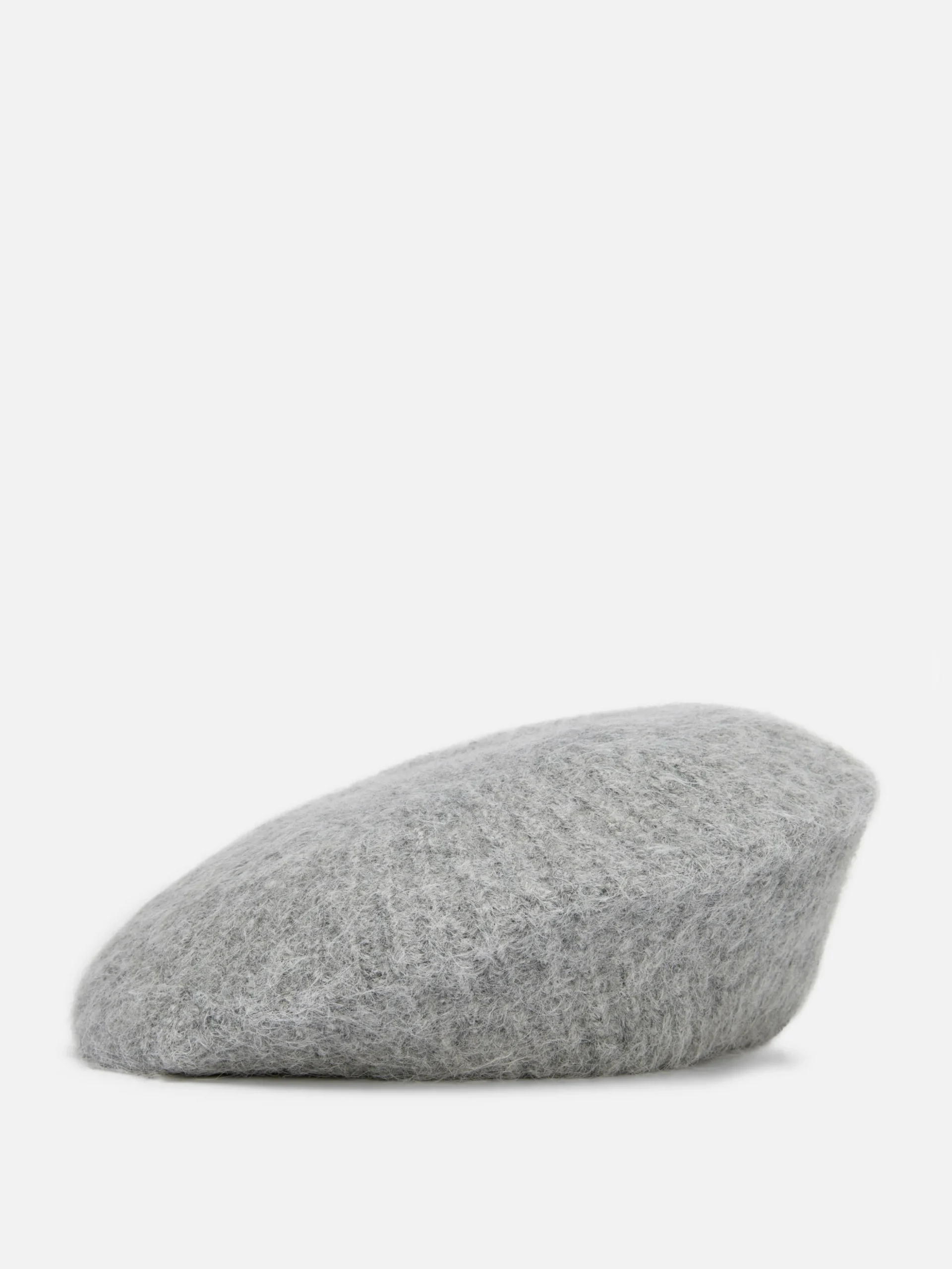 Béret En Maille Côtelée